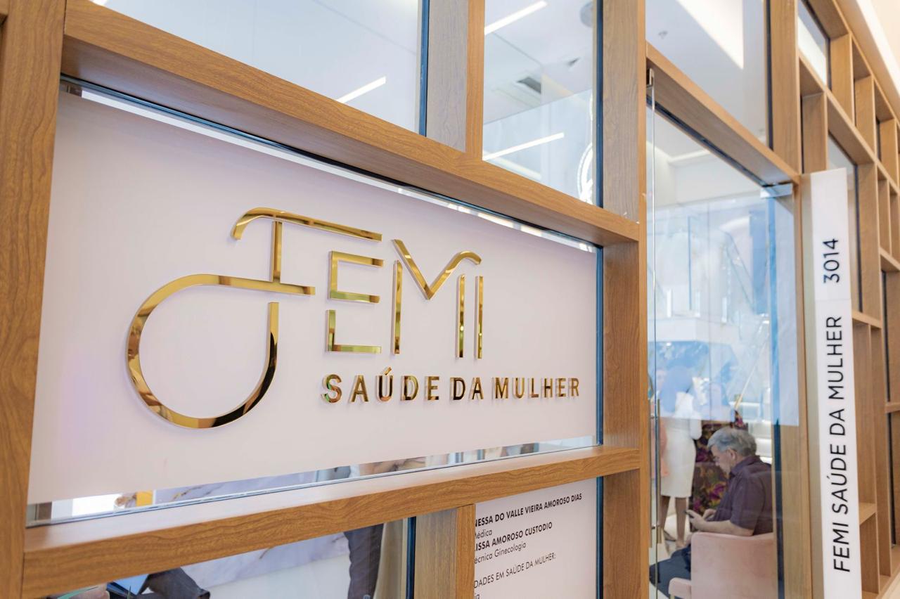 Entrance of Femi Saúde Clinic