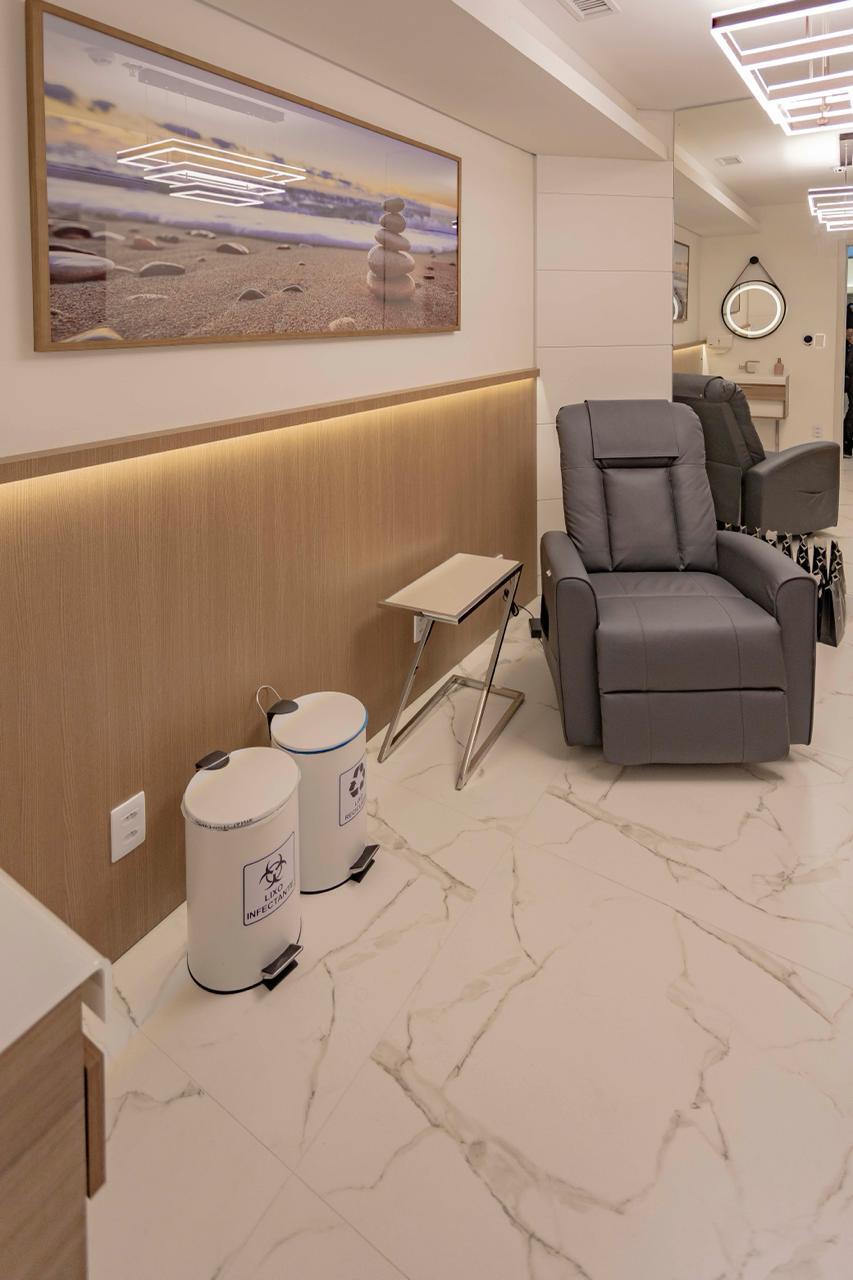 IV therapy room at Femi Saúde Clinic