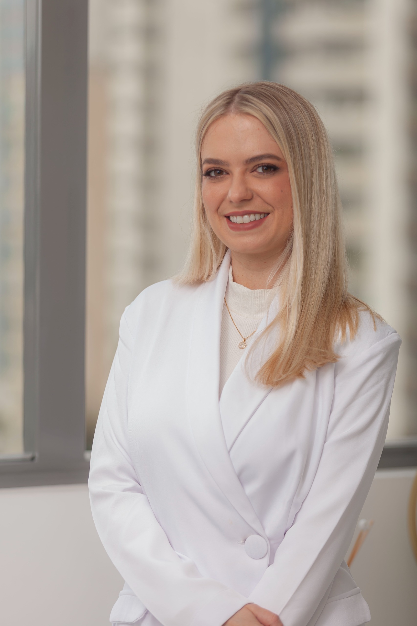 Dr. Melissa Amoroso, gynecologist at Femi Saúde Clinic